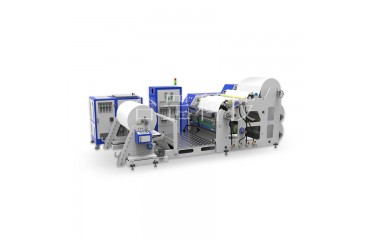 展開型標準（zhǔn）熱熔膠塗布機美紋紙纖維醫用雙麵（miàn）膠帶塗布（bù）複合