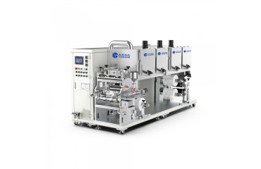 PET薄膜塗布機狹縫微凹銅（tóng）箔鋁箔電解液漿料雙麵浸塗機