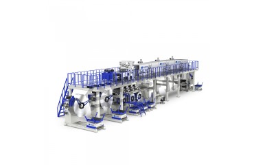 非晶鐵芯矽鋼帶材塗布機光柱膜鍍鋁膜金屬箔材濕（shī）法（fǎ）塗布複合機